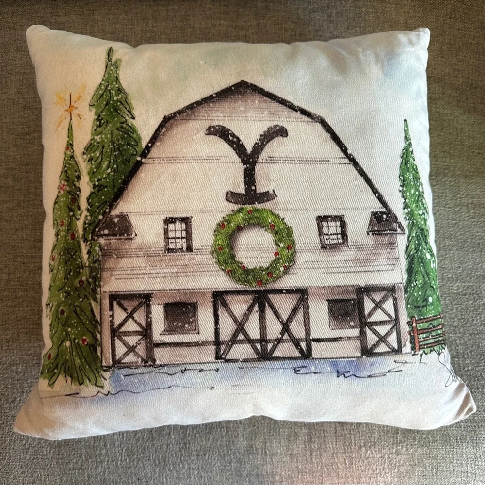 Yellowstone Dutton Decorative Throw Pillows with Inserts Set of 2